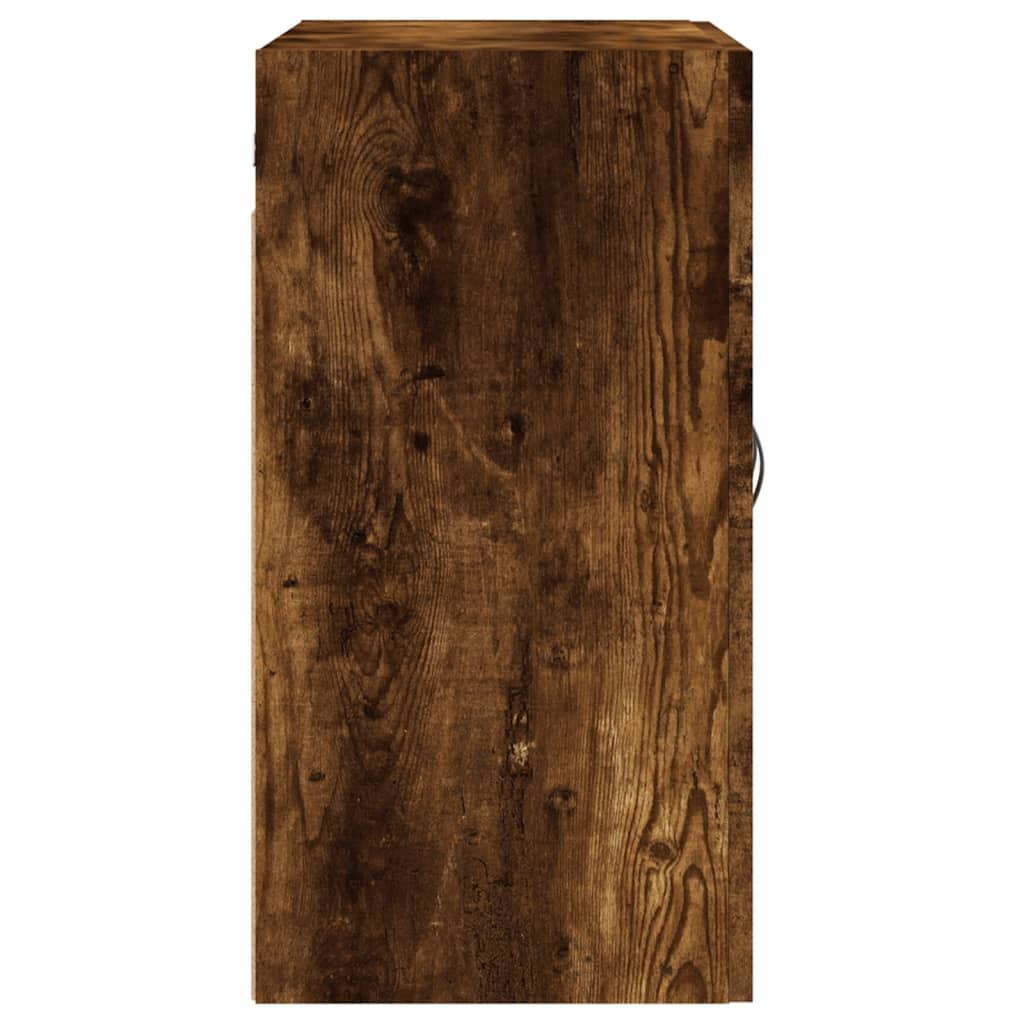 vægskab 60x31x60 cm konstrueret træ røget egetræsfarve