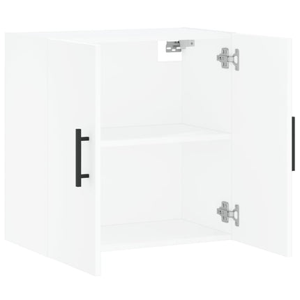 vægskab 60x31x60 cm konstrueret træ hvid