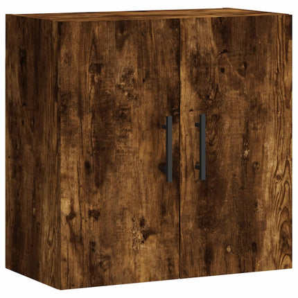 vægskab 60x31x60 cm konstrueret træ røget egetræsfarve