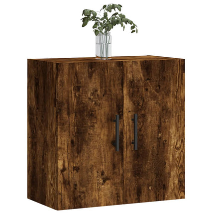 vægskab 60x31x60 cm konstrueret træ røget egetræsfarve