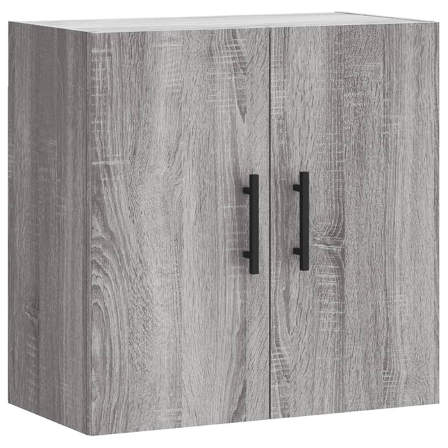 vægskab 60x31x60 cm konstrueret træ grå sonoma-eg
