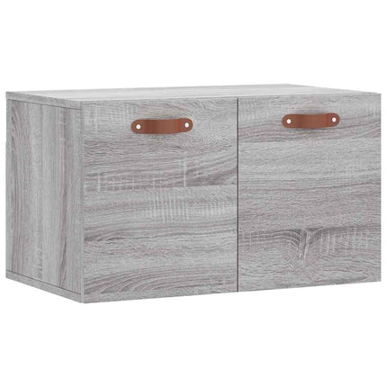 vægskab 60x36,5x35 cm konstrueret træ grå sonoma-eg