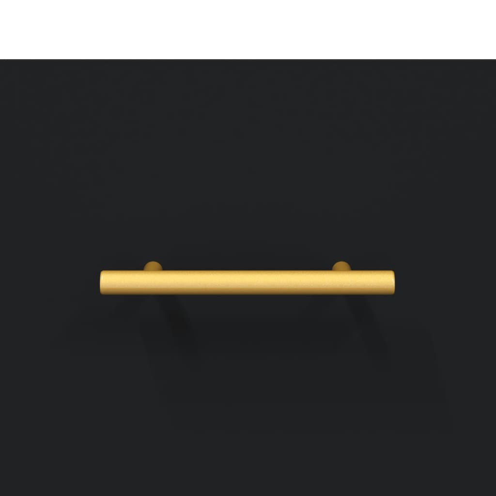 vægskab 60x36,5x35 cm konstrueret træ sort