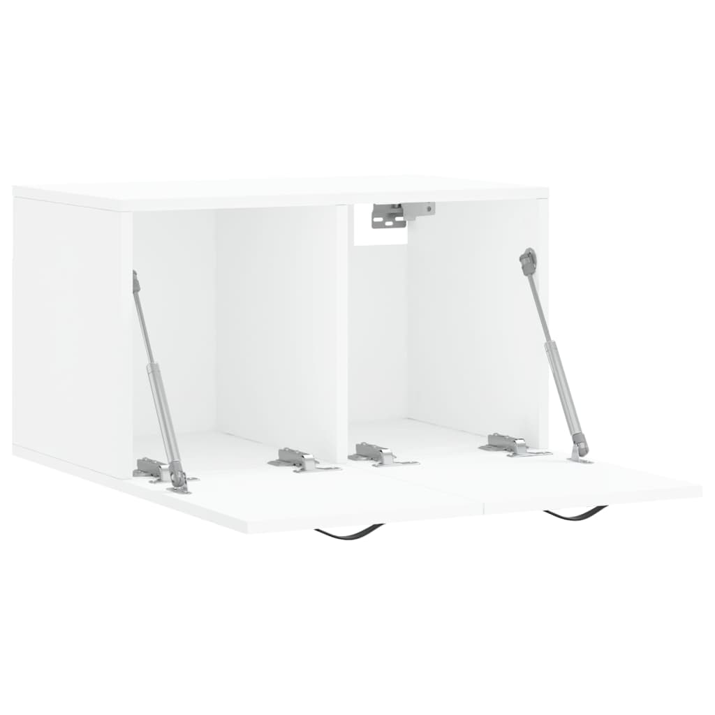 vægskab 60x36,5x35 cm konstrueret træ hvid