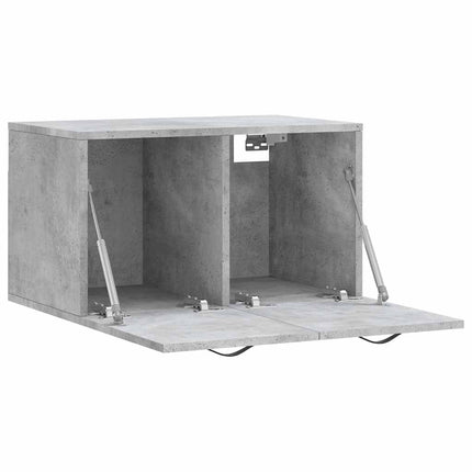 vægskab 60x36,5x35 cm konstrueret træ betongrå