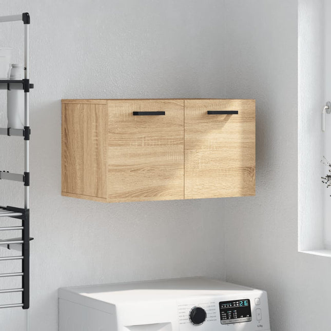 vægskab 60x36,5x35 cm konstrueret træ sonoma-eg