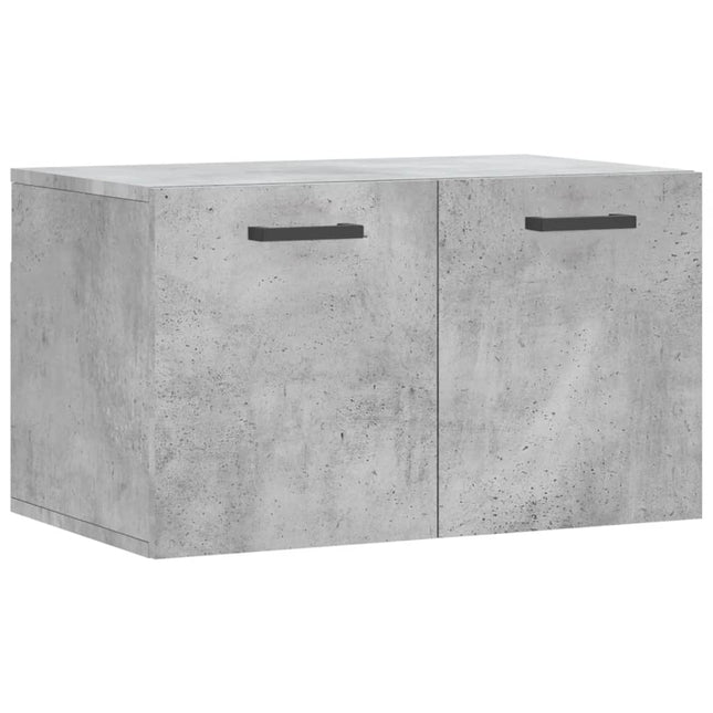 vægskab 60x36,5x35 cm konstrueret træ betongrå