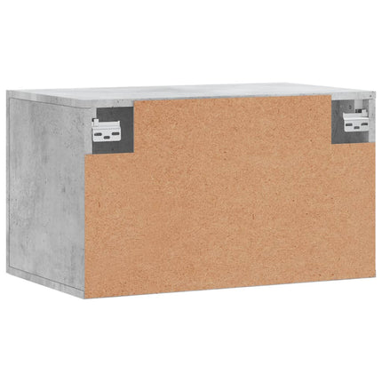 vægskab 60x36,5x35 cm konstrueret træ betongrå