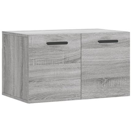 vægskab 60x36,5x35 cm konstrueret træ grå sonoma-eg