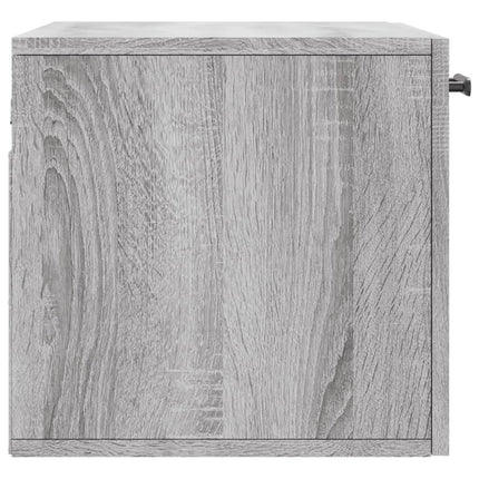 vægskab 60x36,5x35 cm konstrueret træ grå sonoma-eg