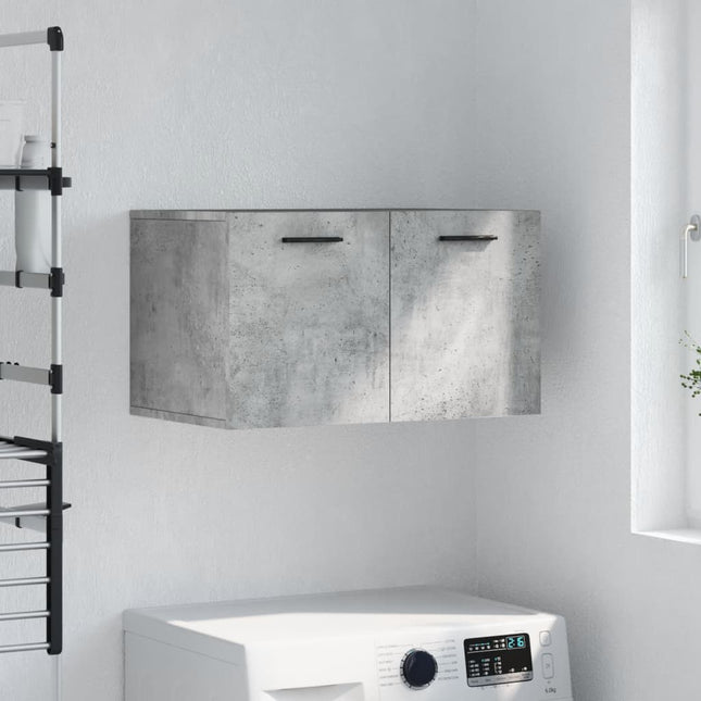 vægskab 60x36,5x35 cm konstrueret træ betongrå