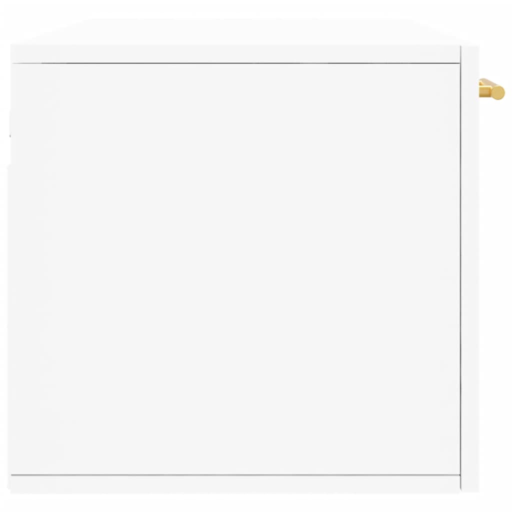 vægskab 100x36,5x35 cm konstrueret træ hvid