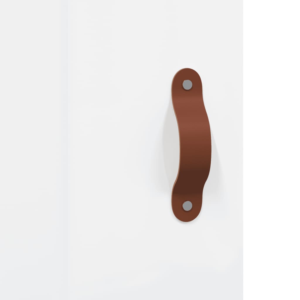 vægskab 69,5x34x90 cm konstrueret træ hvid