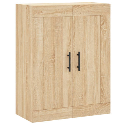 vægskab 69,5x34x90 cm konstrueret træ sonoma-eg