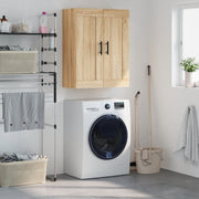 vægskab 69,5x34x90 cm konstrueret træ sonoma-eg