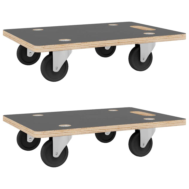 møbelhunde 2 stk. 50x35x11,5 cm 250 kg rektangulær