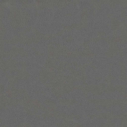 2-i-1 sovesofa 122x204x55 cm velour mørkegrå