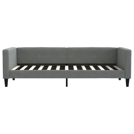 daybed 80x200 cm stof mørkegrå