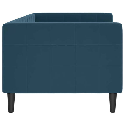 daybed 80x200 cm velour blå