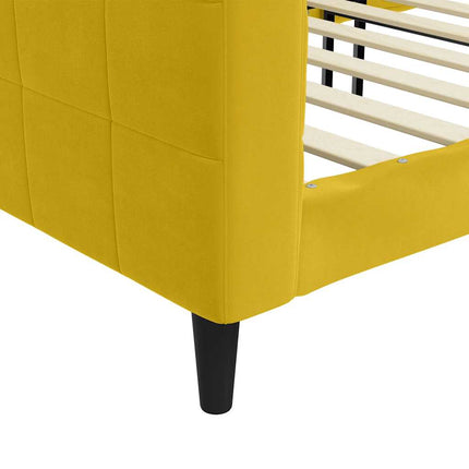 daybed 90x200 cm velour gul