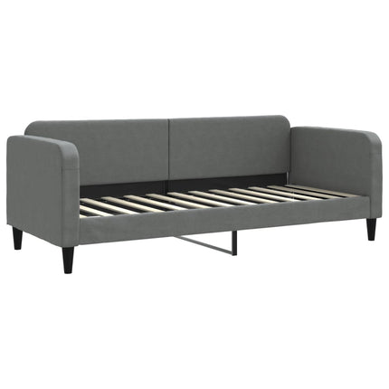 daybed 80x200 cm stof mørkegrå