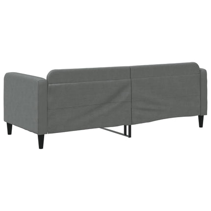 daybed 80x200 cm stof mørkegrå