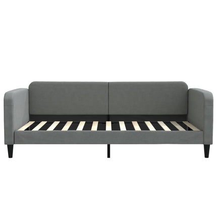 daybed 100x200 cm stof mørkegrå