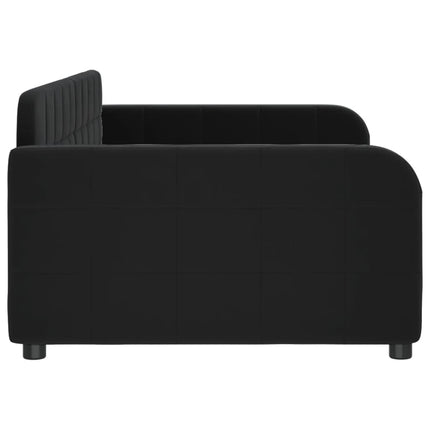 daybed 90x190 cm velour sort