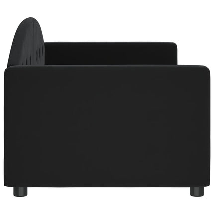 daybed 80x200 cm velour sort