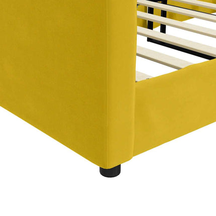 daybed 80x200 cm velour gul