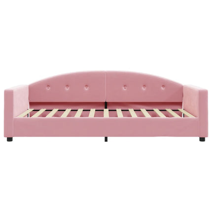 daybed 100x200 cm velour pink