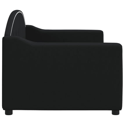 daybed 80x200 cm stof sort