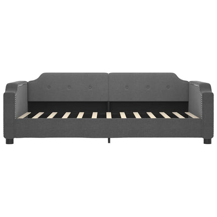 daybed 80x200 cm stof mørkegrå