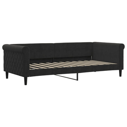daybed 90x200 cm velour sort