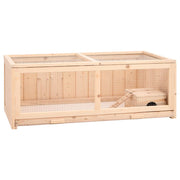 hamsterbur 104x52x38 cm massivt fyrretræ