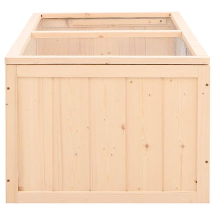 hamsterbur 104x52x38 cm massivt fyrretræ