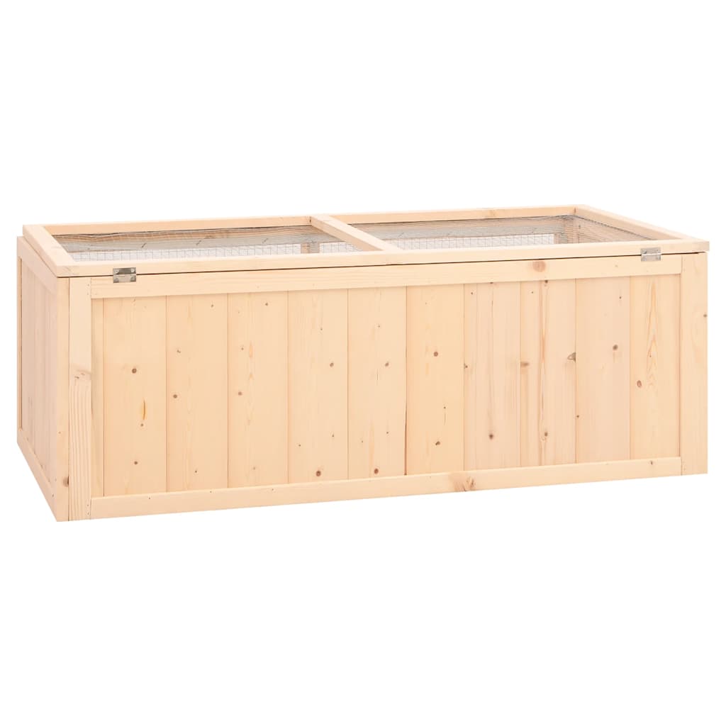 hamsterbur 104x52x38 cm massivt fyrretræ
