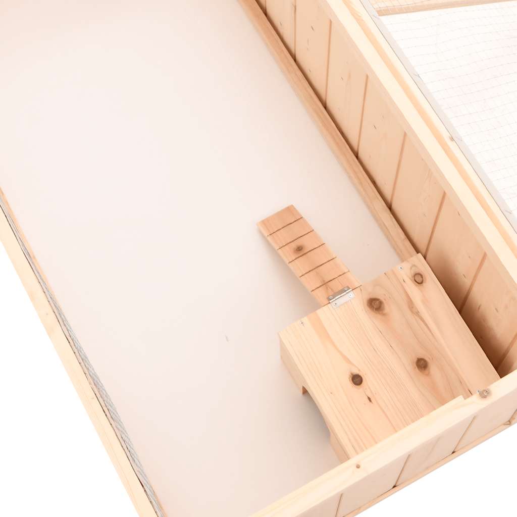 hamsterbur 104x52x38 cm massivt fyrretræ