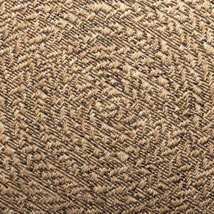gulvtæppe ZIZUR 90 cm jute-look indendørs og udendørs