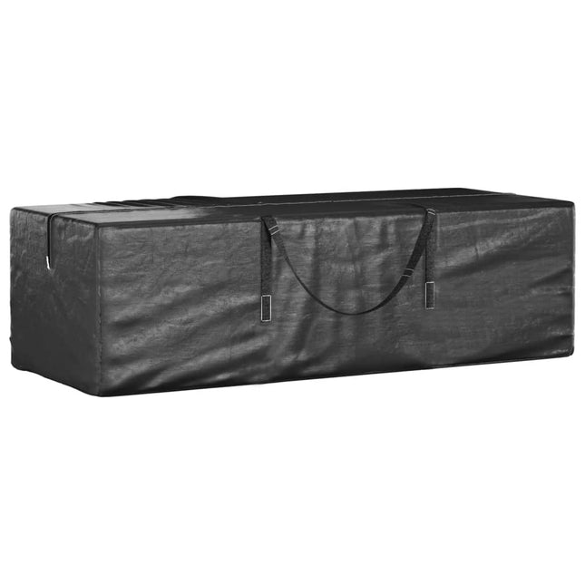 opbevaringspose til juletræ 135x40x55 cm polyethylen sort