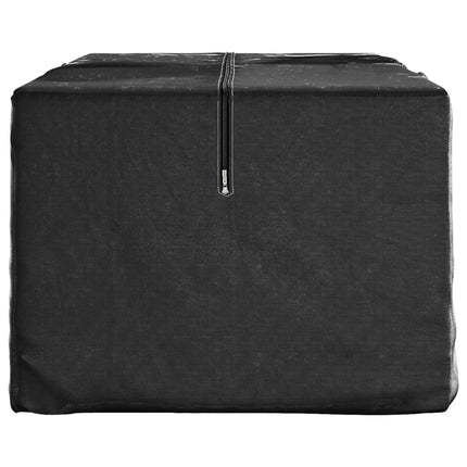 opbevaringspose til juletræ 135x40x55 cm polyethylen sort
