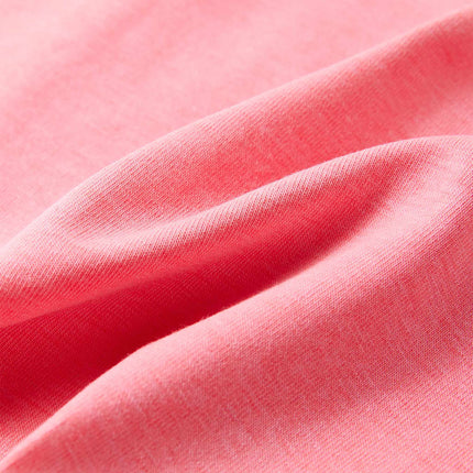 T-shirt til børn str. 116 neon-pink
