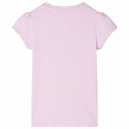 T-shirt til børn str. 104 lyserød