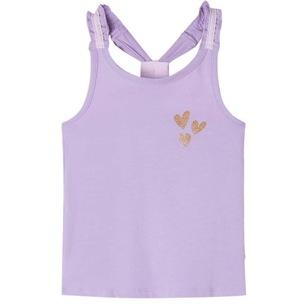 Tanktop til børn str. 104 lilla