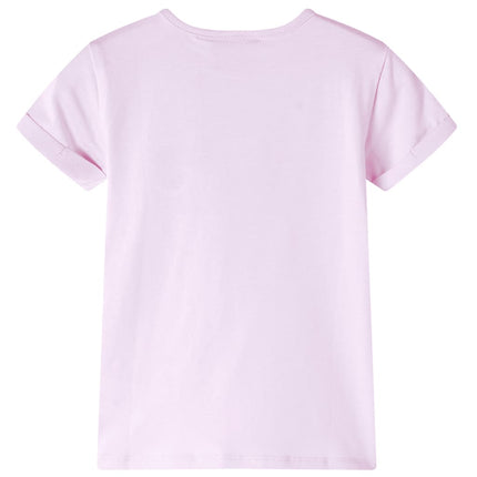 T-shirt til børn str. 140 lyserød