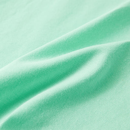 T-shirt til børn str. 92 lysegrøn