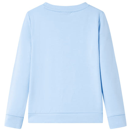 Sweatshirt til børn str. 92 lyseblå