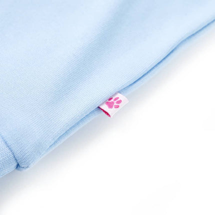 Sweatshirt til børn str. 116 lyseblå