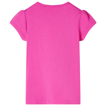 T-shirt til børn str. 104 pink