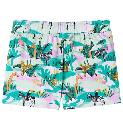 Shorts til børn str. 92 med snor mintgrøn